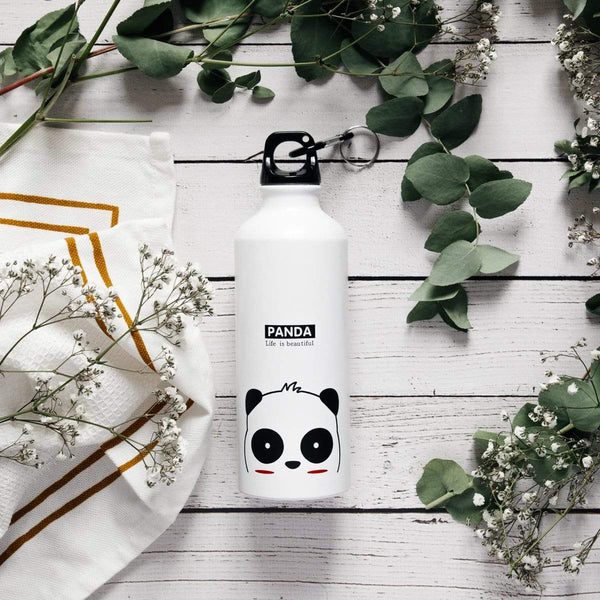 la-casa-del-bambu Panda Botella reutilizable - diseños de animales
