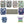 Cargar imagen en el visor de la galería, La Casa del Bambú Opción 9 Pack de 6 pañales reutilizables y ajustables de 3 a 15 kg + 1 pañal impermeable (bolsita incluida) - con injertos absorbentes - 19 modelos
